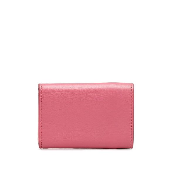 Balenciaga Mini Paper Wallet Leather Pink - Picture 3 of 6